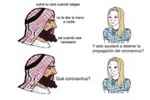 Free download Coronavirus e Islam Radical [ Meme ] free photo or picture to be edited with GIMP online image editor